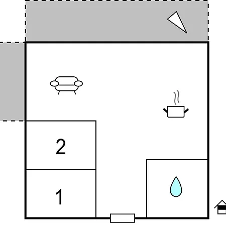 2 Bedroom Cozy In ポヴリャナ